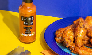 Truffalo Hot Sauce and wings