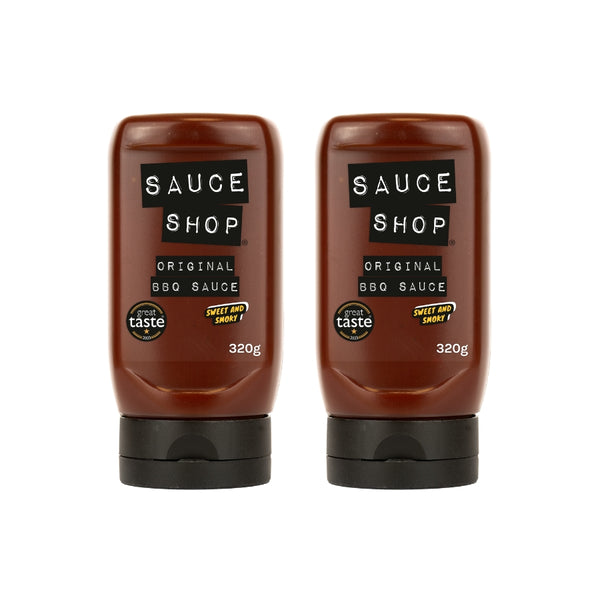 Sauce Shop Original BBQ Sauce Duo in squeezy bottles