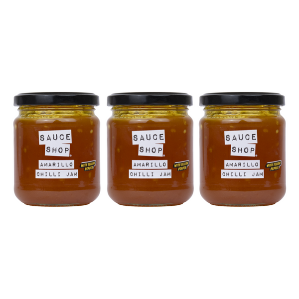 Sauce Shop Amarillo Chilli Jam Trio