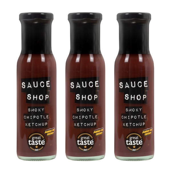 Sauce Shop Smoky Chipotle Ketchup Trio