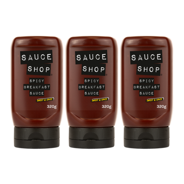 Sauce Shop Spicy Breakfast Sauce Trio 