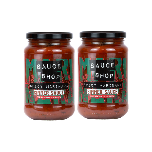 Sauce Shop Spicy Marinara Simmer Sauce Duo